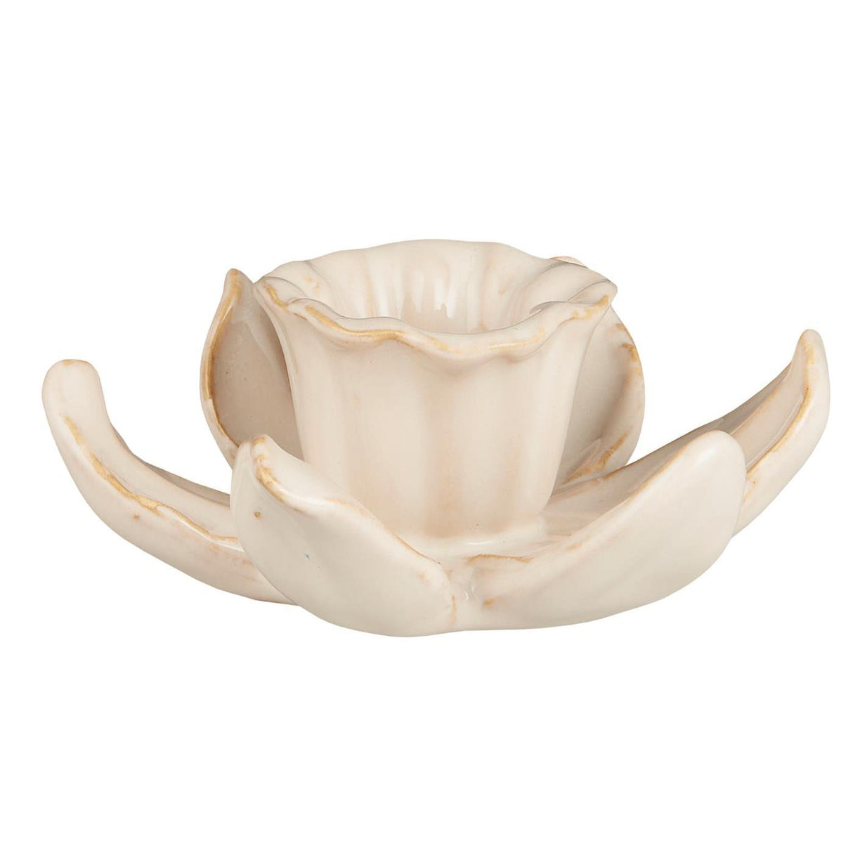 Lysestage Daffodils butter cream fra Ib Laursen
