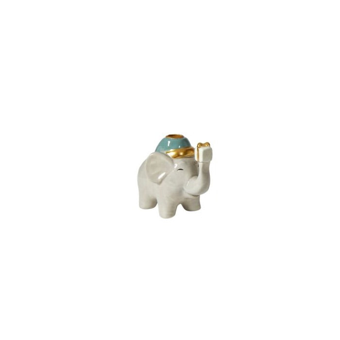 Lysestage til kertelys elefant