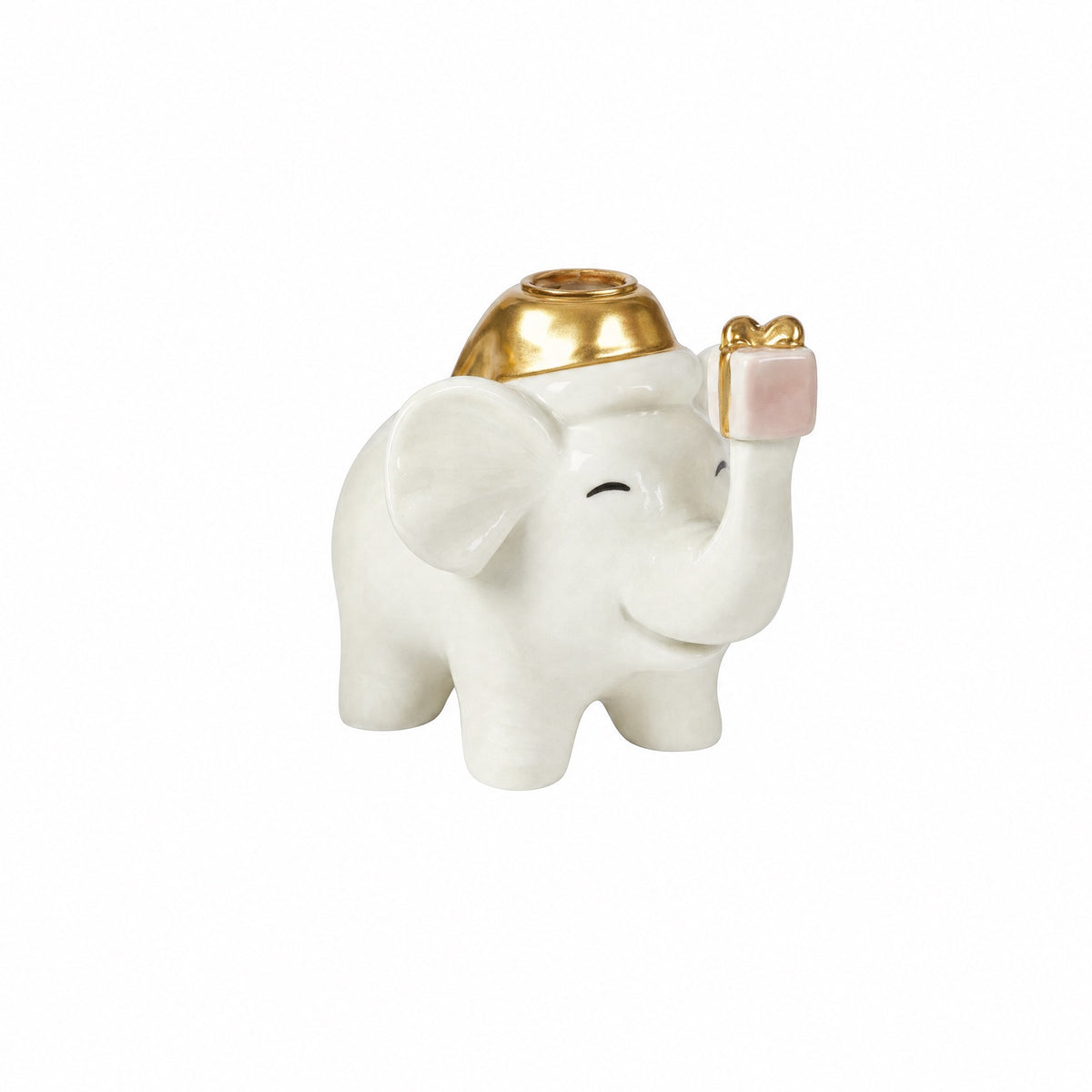 Lysestage til kertelys elefant