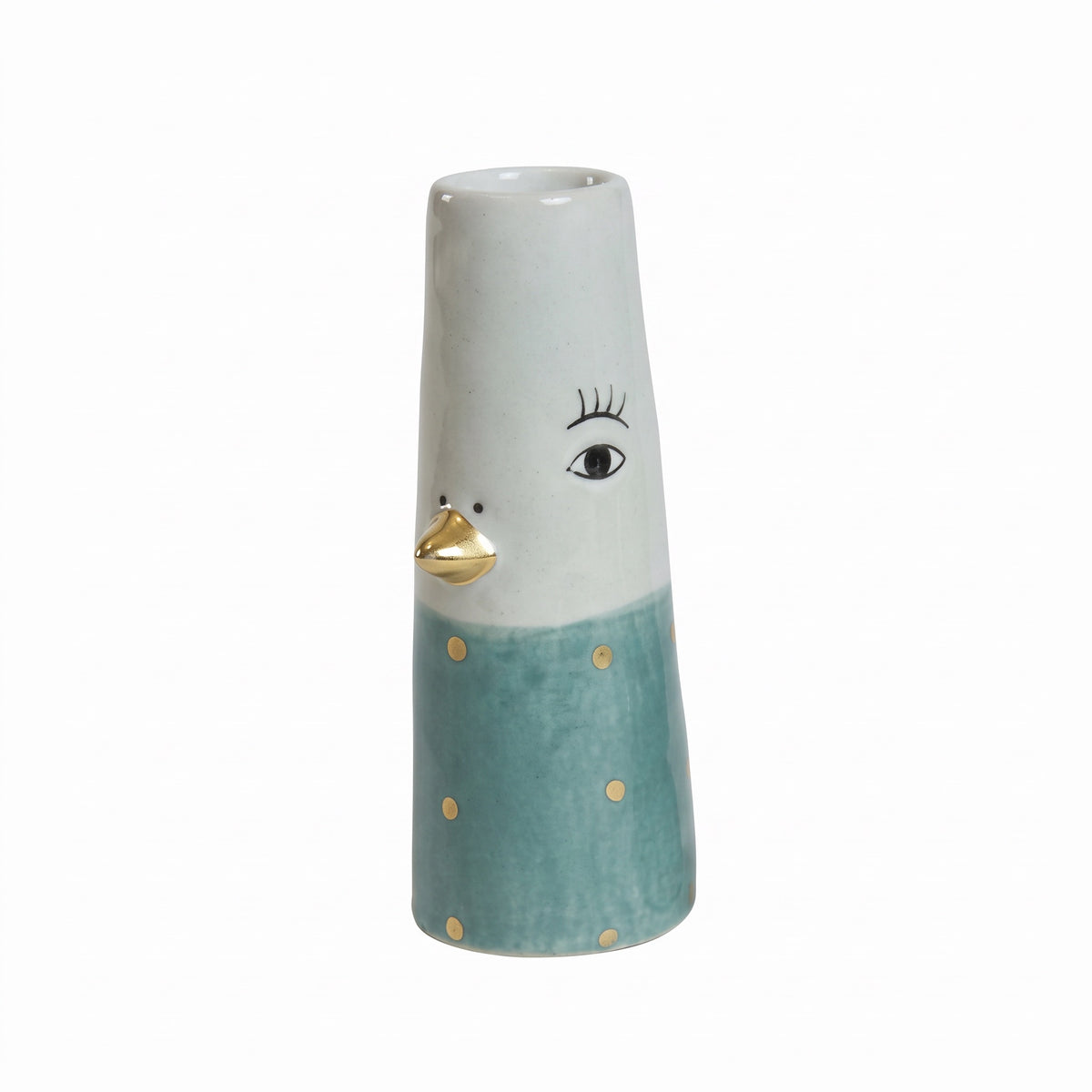 Vase and 10 cm aquafarvet