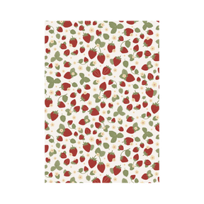 Ib Laursen gavepapir med jordbær