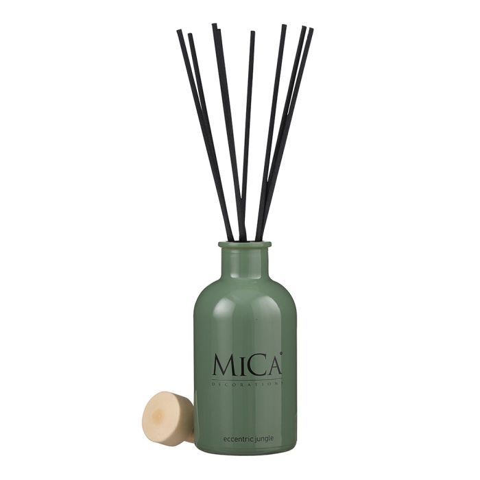 Duftpinde eccentric jungle i grøn flaske