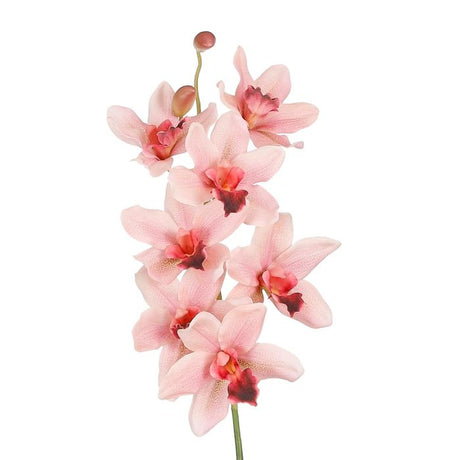 Ferskenfarvet Vanda orkidéstilk fra Mica Decorations