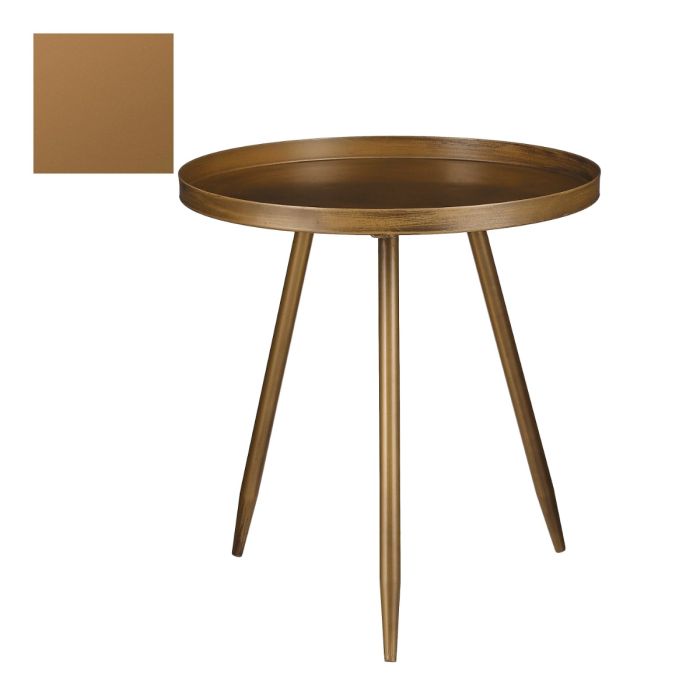 Flores sidebord bronzefarvet 42 cm højt