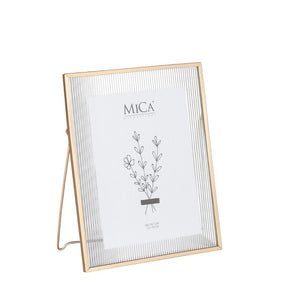 Stielo bordramme guldfarvet 