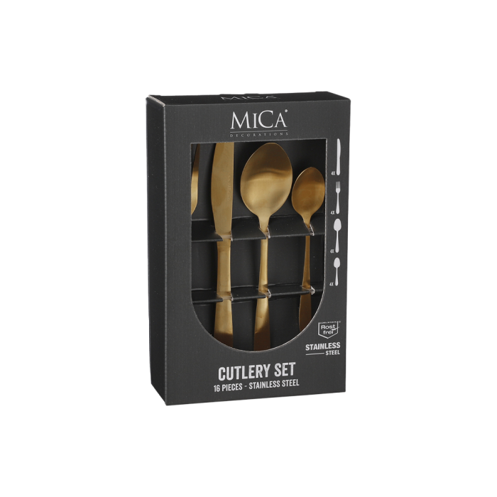 Gaffel i guld hviler på tallerken med rejer og salat