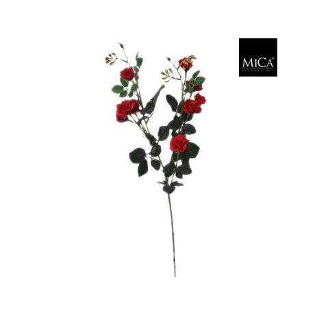Mørkerød rose