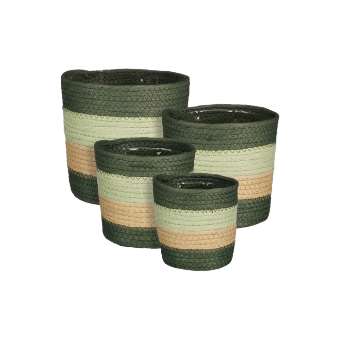 Rachel kurvesæt med 4 kurve med horisontale striber