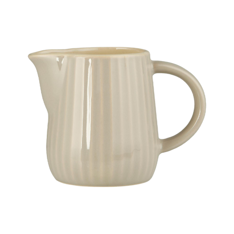 Mynte mælke- og flødekande i Latte stentøj fra Ib Laursen