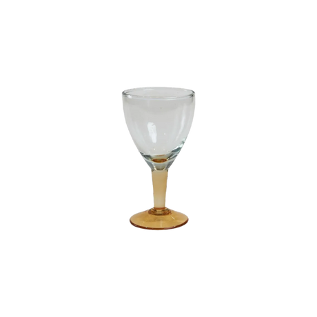 Speedtsberg vinglas med gul fod