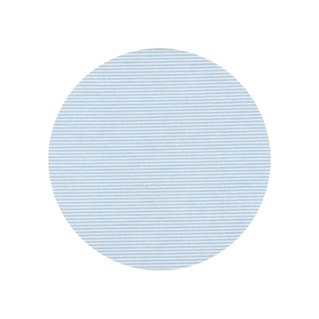 Rund dug fra Speedtsberg med lyseblå striber