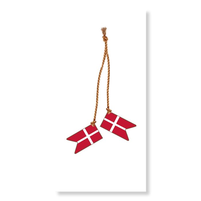 Servietter med flag 