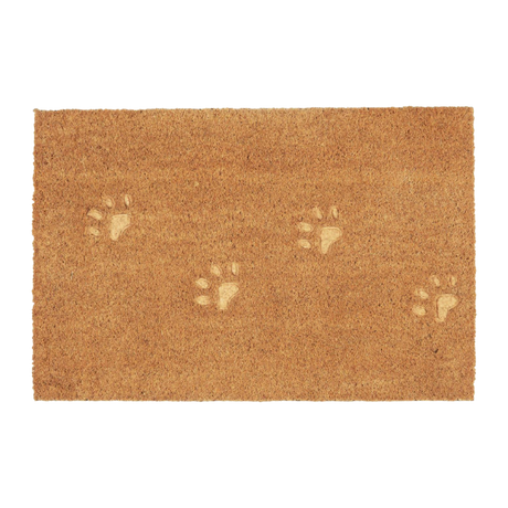 Dørmåtte med hundepoter – Ib Laursen kokosmåtte
