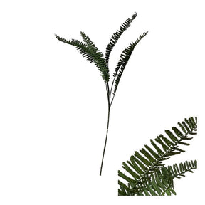 Stilk med bregneblade, kunstig plante til dekoration