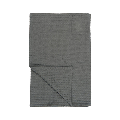 Ib Laursen antracit Liseleje håndklæde 50x100 cm