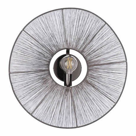 Bodil væglampe sort 60 cm i diameter