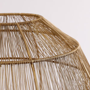 Castor bordlampe guldfarvet 