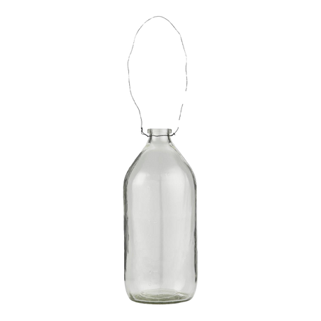 Ib Laursen glasflaske med metalwire 1000 ml