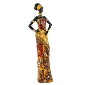Afrikansk dame 35 cm høj