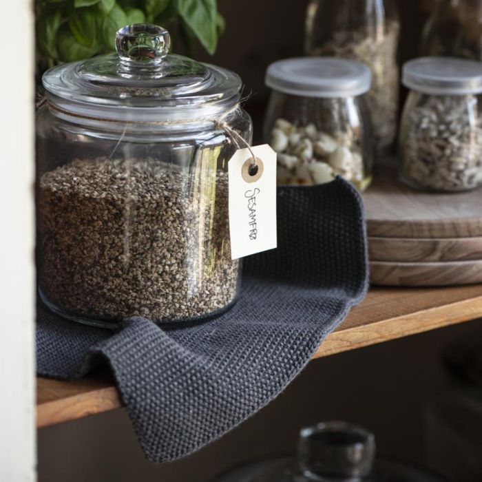 Karklud Mynte mørkegrå