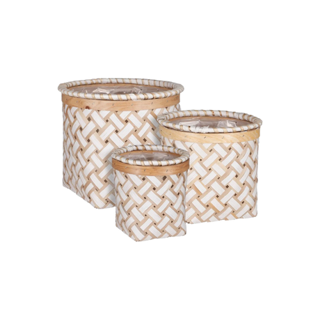 Formia kurvesæt med 3 flettede kurver i lyse nuancer