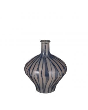 Palermo vase sort 46 cm høj