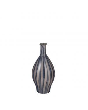 Palermo vase sort 60 cm høj